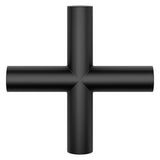 Tenet Single Cross Handle for Slide Bar Kit in Matte Black