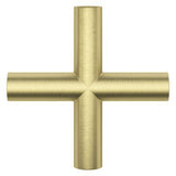 Tenet Single Cross Handle for Slide Bar Kit in Brushed Gold
