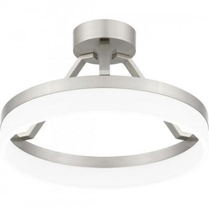 Quoizel PCOH1716BN Cohen Semi flush mount led light brushed nicke Semi-Flush Mount