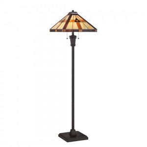 Quoizel TF1427F Bryant Floor lamp tiffany 17"sq Floor Lamp