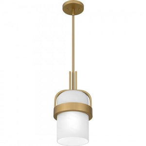 Quoizel QPP6174AB Quoizel Piccolo Pendant Mini pendant 1 light aged brass Mini Pendant