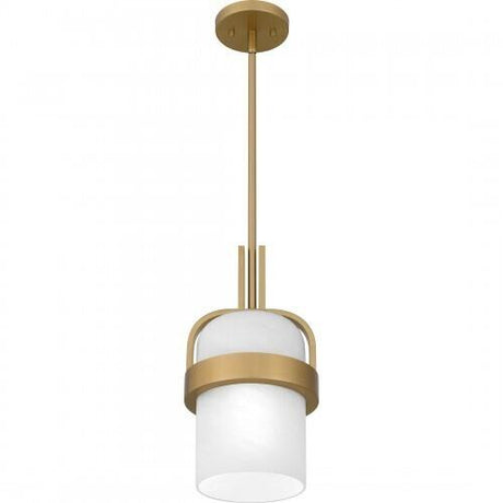 Quoizel QPP6174AB Quoizel Piccolo Pendant Mini pendant 1 light aged brass Mini Pendant