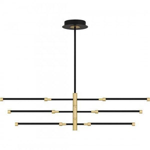 Quoizel PCAZA340MBK Azalea Island led light matte black Island Light