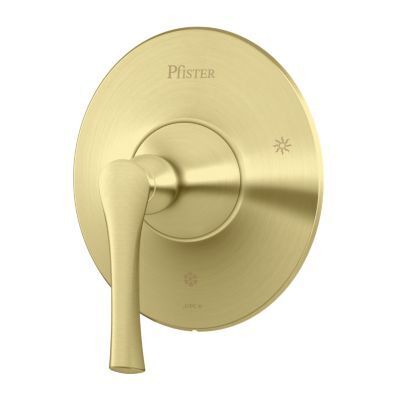 Pfister Brushed Gold 1-handle Tub & Shower Valve Only Trim