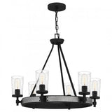 Quoizel ALP5026EK Alpine Chandelier 6 lights earth black Chandelier