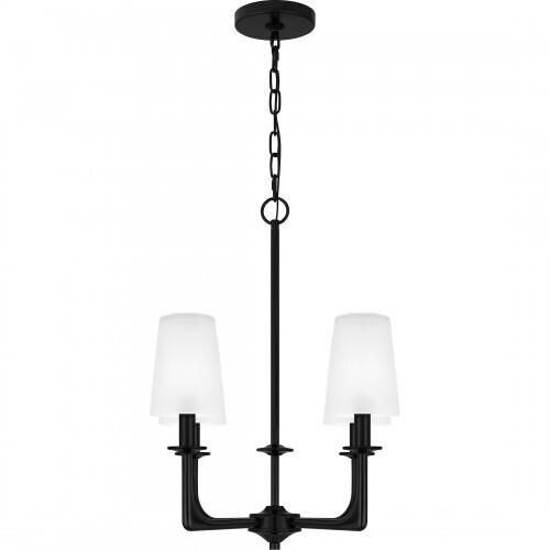 Quoizel HOG5018K Hough Chandelier 4 lights mystic black Chandelier