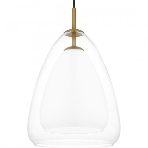 Quoizel PCAER1511AB Aero Mid pendant 1 light aged brass Mini Pendant