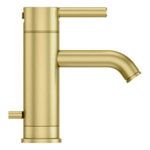 Pfister Brushed Gold Contempra Single Control, Centerset Bath Faucet LG42-NBG00