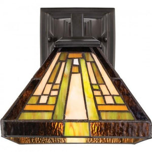 Quoizel TFST8701VB Stephen Wall fixture tiffany 1lt vintage bronze Wall Sconce