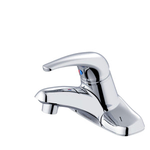 Gerber G0040113 Chrome Maxwell Single Handle Lavatory Faucet Less Drain 1.2GPM