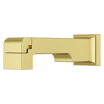 Pfister Brushed Gold Tub Spout With Diverter 015-VRV1BG