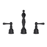 Gerber D303257BS Satin Black Opulence Two Handle Widespread Lavatory Faucet