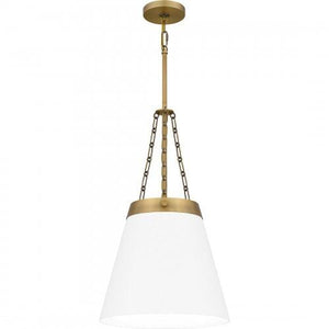 Quoizel QPP6183AB Quoizel Piccolo Pendant Mid pendant 1 light aged brass Mini Pendant