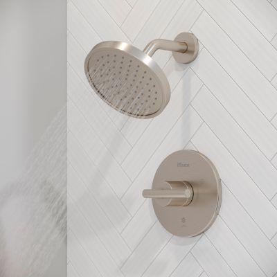 Brushed Nickel Water Efficient Showerhead, 1.5 Gpm With Pressure CO... 015-NK11