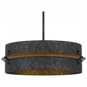 Quoizel QOP5336OK Lariat Pendant 3 lights old black Pendant