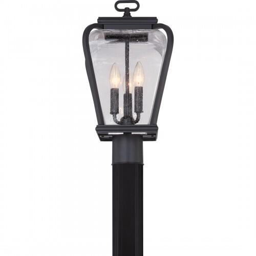 Quoizel PRV9009K Province Outdoor post mystic black Outdoor Lantern