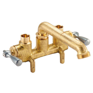 Gerber G0049531 Rough Brass Classics Two Handle Clamp On Laundry Faucet W/ D...