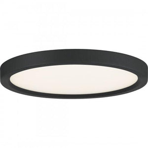 Quoizel OST1711EK Outskirts Flush mount led light earth black Flush Mount