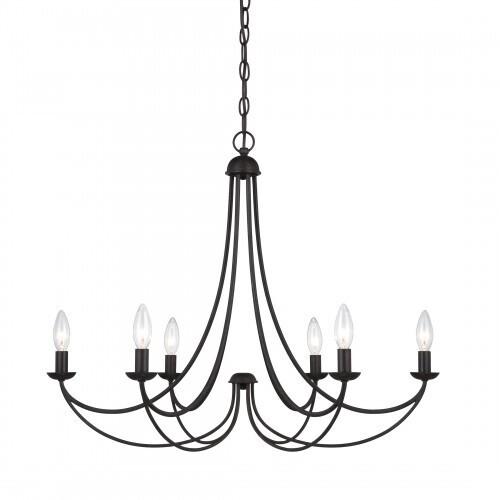 Quoizel MRN5006IB Mirren Chandelier imperial bronze 6lt Chandelier