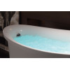 EAGO AM1800  6 ft White Free Standing Air Bubble Bathtub