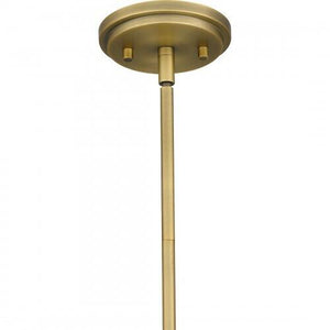 Quoizel QP5584AB Quoizel Pendant Pendant 1 light aged brass Pendant
