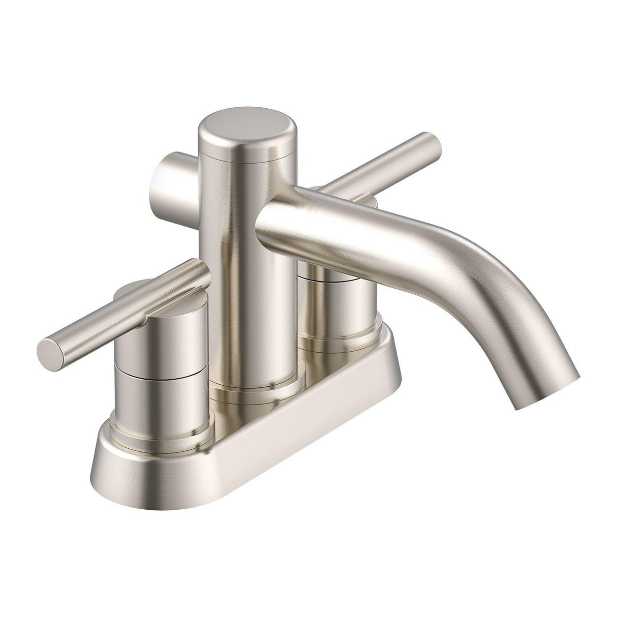 Gerber D301158BN Brushed Nickel Parma Two Handle Centerset Lavatory Faucet