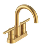 Gerber D307058BN Parma Two Handle Centerset Bathroom Faucet With Metal Touch DOWN...