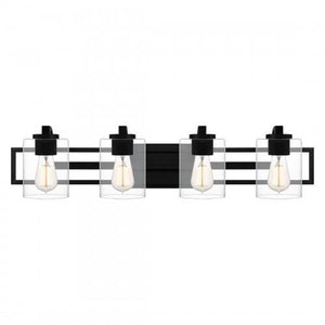 Quoizel LANS8632MBK Lansdowne Bath 4 lights matte black Bath