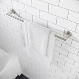 Pfirst Modern 24" Towel Bar in Spot Defense Brushed Nickel