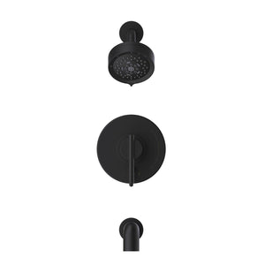 Gerber D511058TC Chrome Parma Tub & Shower Trim Kit, 1.75GPM
