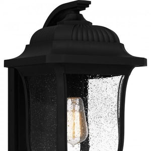 Quoizel MUL8409MBK Mulberry Outdoor wall 1 light matte black Outdoor Lantern