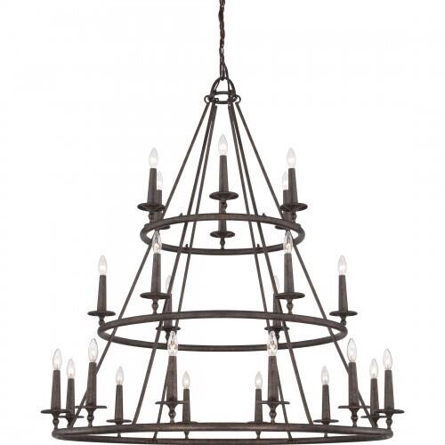 Quoizel VYR5024ML Voyager Chandelier malaga Chandelier