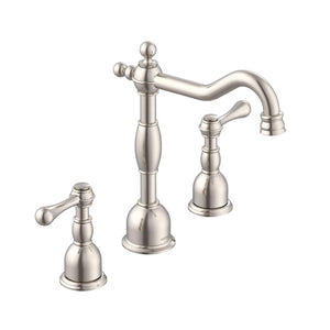 Gerber D306957BNT Brushed Nickel Opulence Three Piece Roman Tub Trim Kit