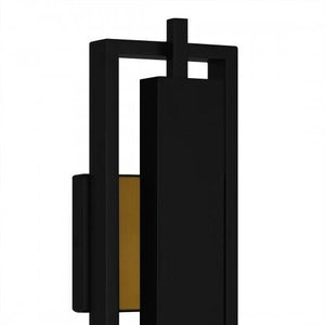 Quoizel PNT8306MBK Pointsett Outdoor wall led light matte black Outdoor