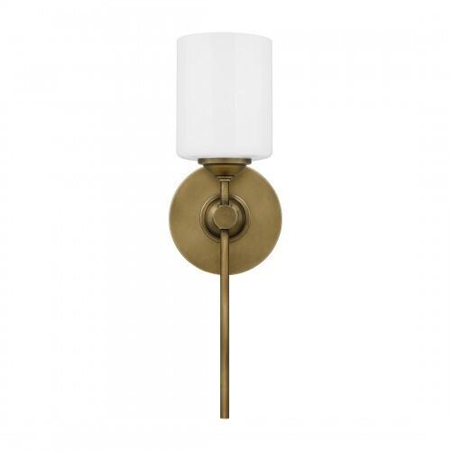 Quoizel ARI8605WS Aria Wall 1 light weathered brass Wall Sconce