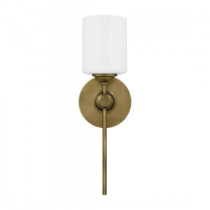 Quoizel ARI8605WS Aria Wall 1 light weathered brass Wall Sconce
