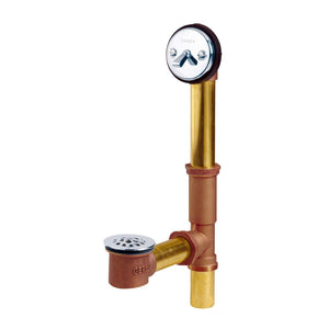 Gerber G0041812 Chrome Classics Trip Lever Drain for Standard Tub