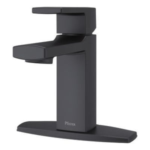 Pfister Matte Black Single Control Bathroom Faucet LG42-DAPB