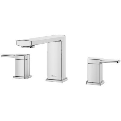 Pfister Polished Chrome Deckard 3-hole Roman Tub, Trim Only RT6-5DAC