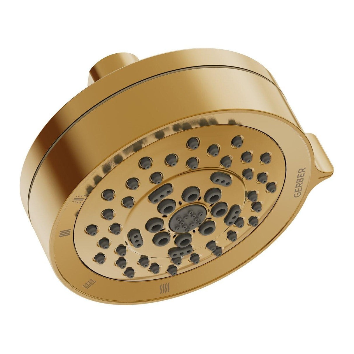 Gerber D460065BN Brushed Nickel Parma 4 1/2" 5-function Showerhead, 1.5GPM