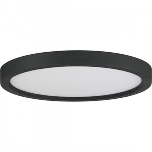 Quoizel OST1711EK Outskirts Flush mount led light earth black Flush Mount