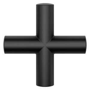 Pfister Matte Black Single Diverter Trim Cross Handle HHL-016TNTB