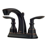 Avalon 2-Handle 4" Centerset Bathroom Faucet in Tuscan Bronze