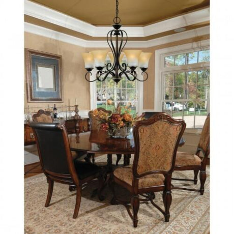 Quoizel DH5005PN Duchess Chandelier palla brnz 5l Chandelier