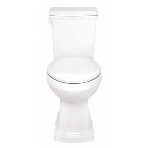 Gerber G0020181 White Hinsdale 1.28 Gpf 12" Rough-in Two-piece Elongated ERGOHEI...
