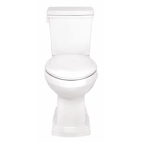 Gerber G0020181 White Hinsdale 1.28 Gpf 12" Rough-in Two-piece Elongated ERGOHEI...