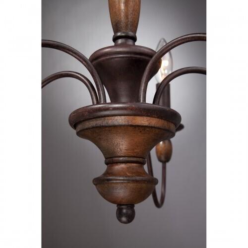 Quoizel HK5005TC Holbrook Chandelier tuscan brown 5lts Chandelier