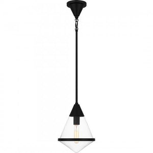 Quoizel QPP6160MBK Quoizel Piccolo Pendant Mini pendant 1 light matte black Mini Pendant