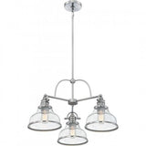 Quoizel GRTS5103BN Grant Dinette 3 light brushed nickel Chandelier