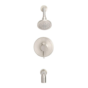 Gerber D511030TC Chrome Amalfi Tub & Shower Trim Kit, 1.75GPM